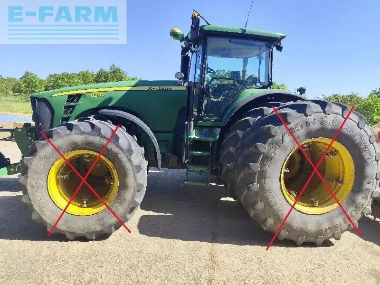 John Deere 8230 - Traktor: das Bild 1 John Deere 8230 - Traktor: das Bild 1