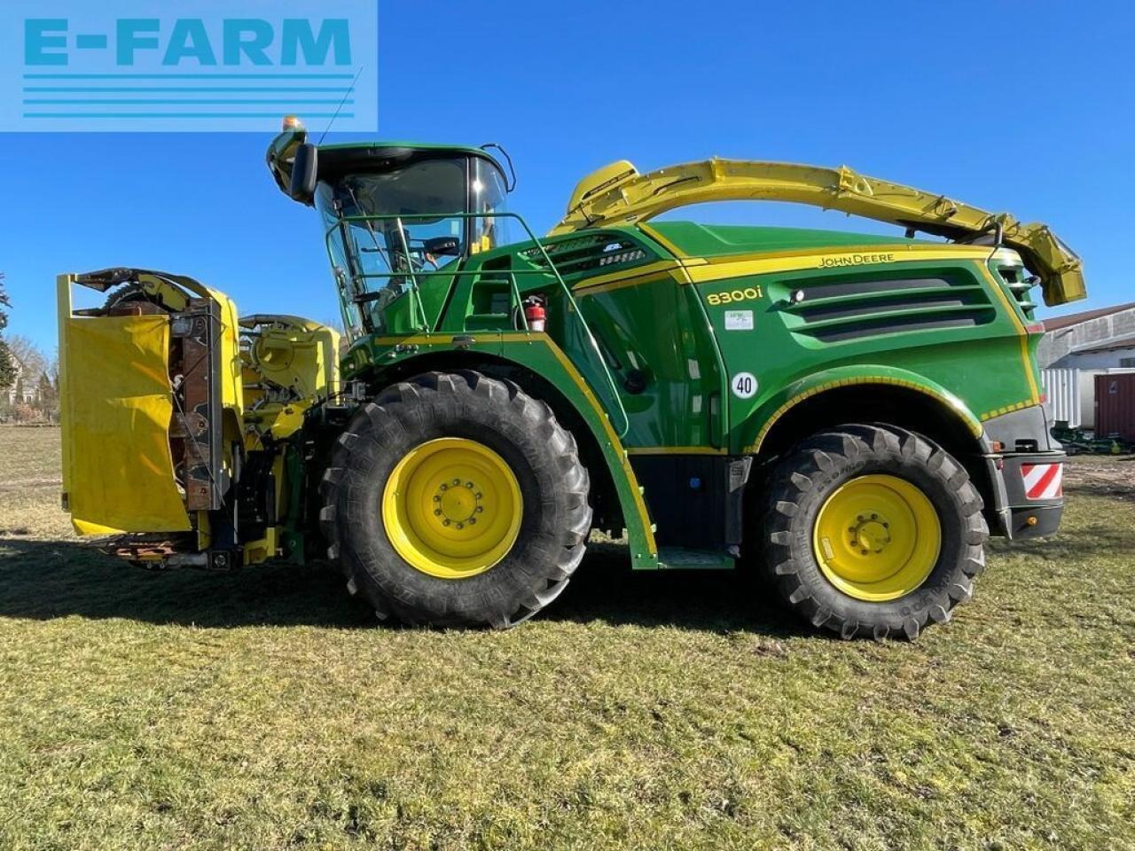 John Deere 8300 - Feldhäcksler: das Bild 2 John Deere 8300 - Feldhäcksler: das Bild 2