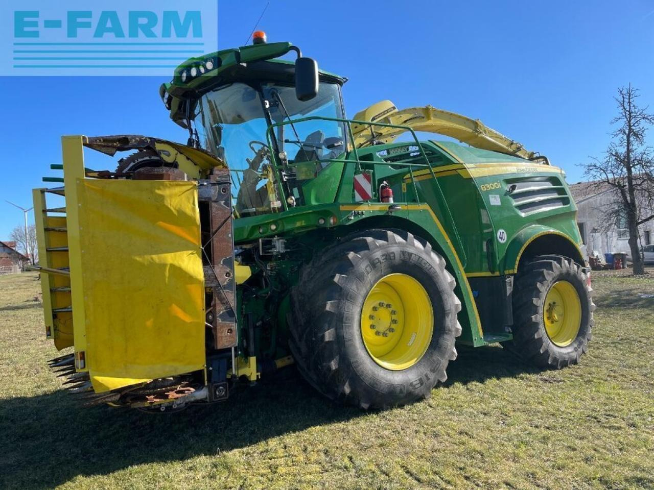John Deere 8300 - Feldhäcksler: das Bild 1 John Deere 8300 - Feldhäcksler: das Bild 1