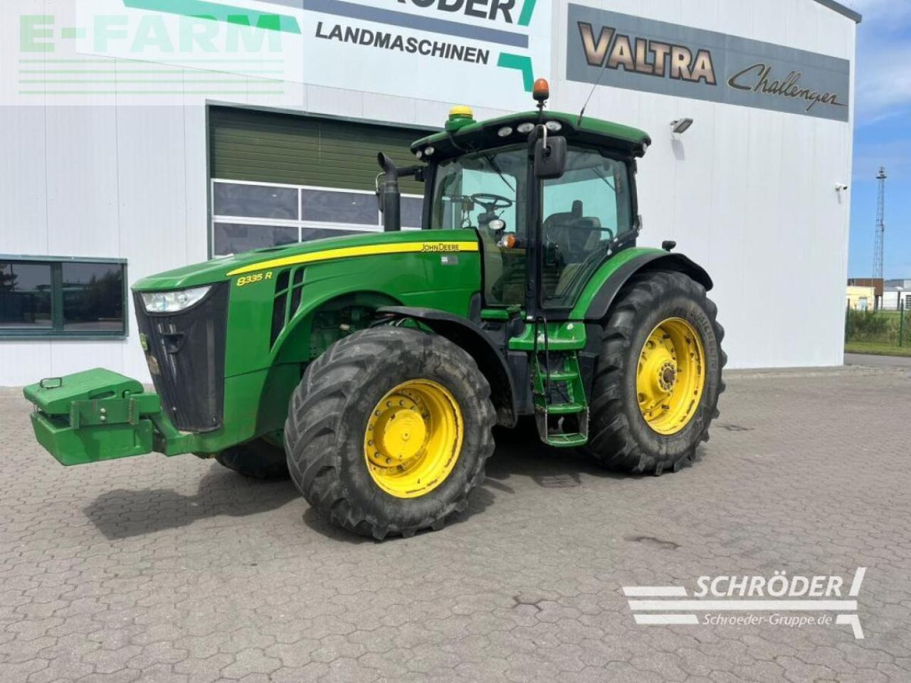 John Deere 8335 r autopower + zwillingsbereifung - Traktor: das Bild 1 John Deere 8335 r autopower + zwillingsbereifung - Traktor: das Bild 1