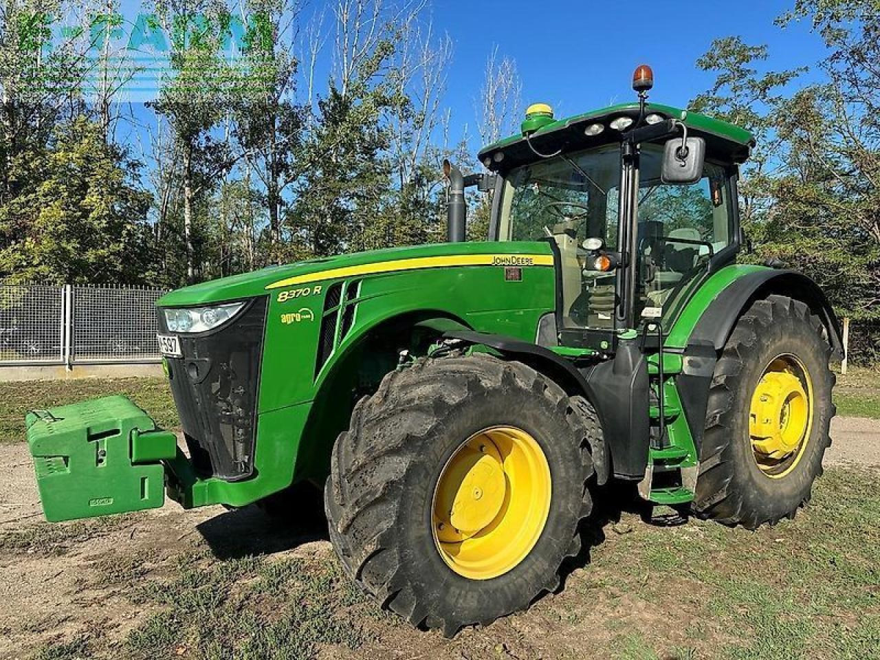 John Deere 8370r - Traktor: das Bild 1 John Deere 8370r - Traktor: das Bild 1