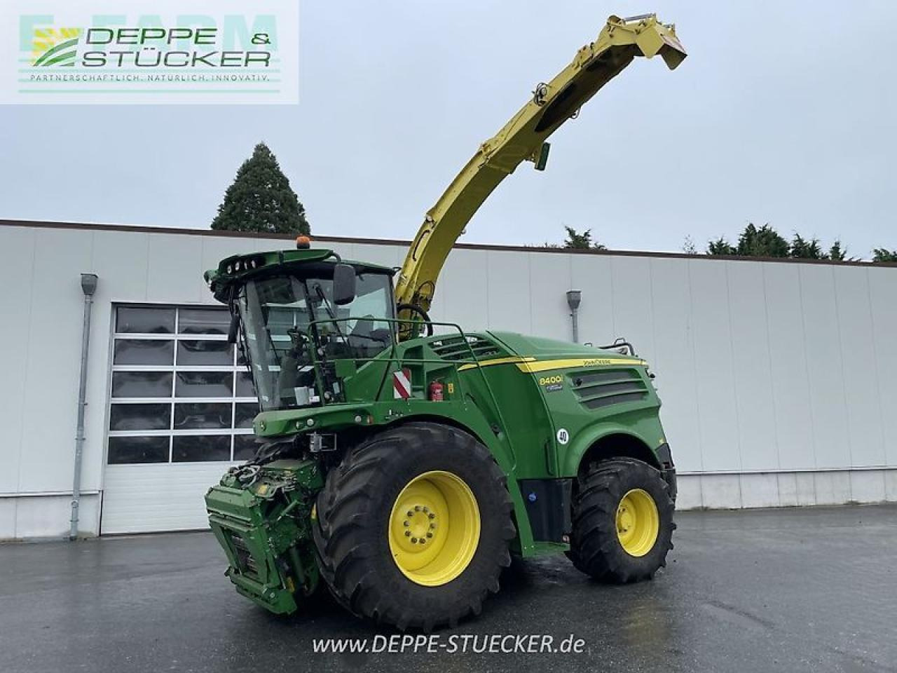 John Deere 8400i mit kemper 375 - Feldhäcksler: das Bild 1 John Deere 8400i mit kemper 375 - Feldhäcksler: das Bild 1