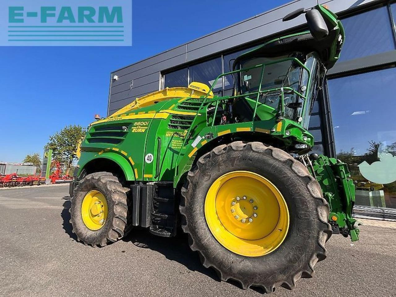 John Deere 8600 - Feldhäcksler: das Bild 1 John Deere 8600 - Feldhäcksler: das Bild 1