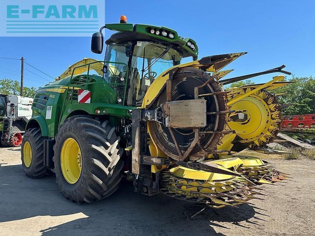 John Deere 8600 - Mähdrescher: das Bild 3 John Deere 8600 - Mähdrescher: das Bild 3