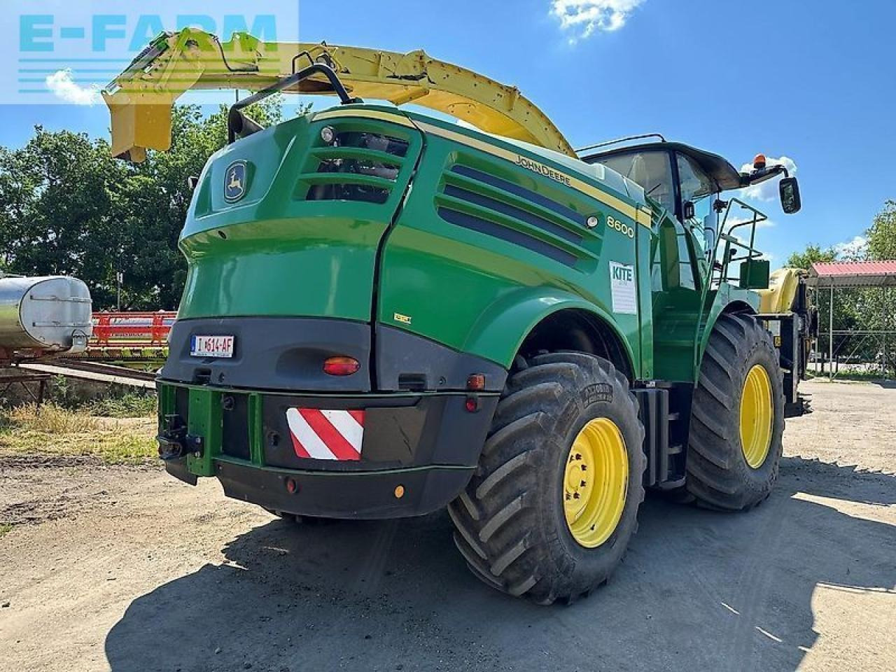 John Deere 8600 - Mähdrescher: das Bild 5 John Deere 8600 - Mähdrescher: das Bild 5