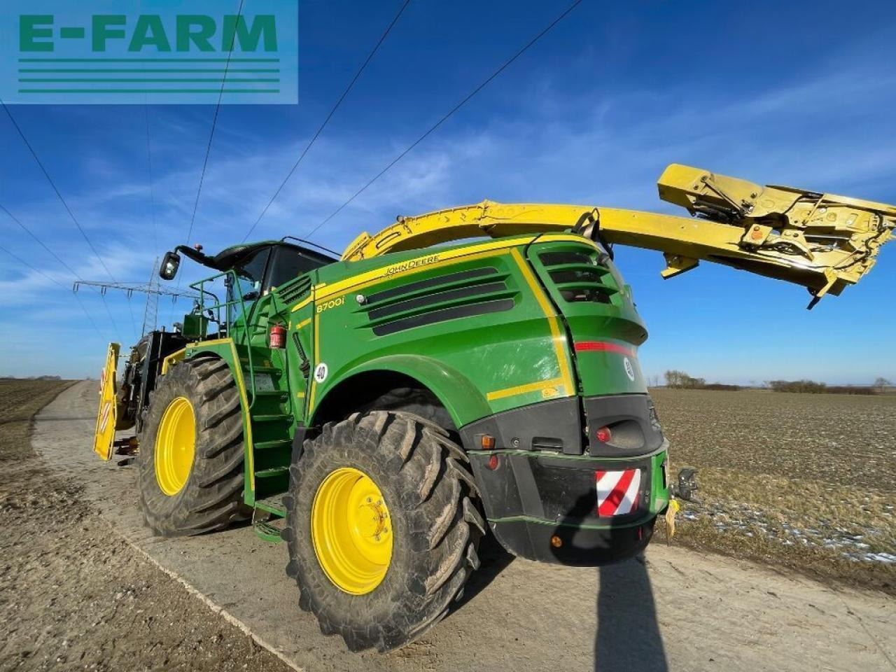 John Deere 8700i - Feldhäcksler: das Bild 5 John Deere 8700i - Feldhäcksler: das Bild 5