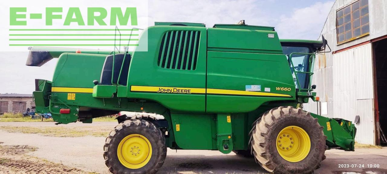 John Deere W660 - Mähdrescher: das Bild 2 John Deere W660 - Mähdrescher: das Bild 2