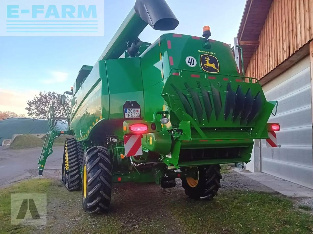 John Deere t 560 i - Mähdrescher: das Bild 5 John Deere t 560 i - Mähdrescher: das Bild 5
