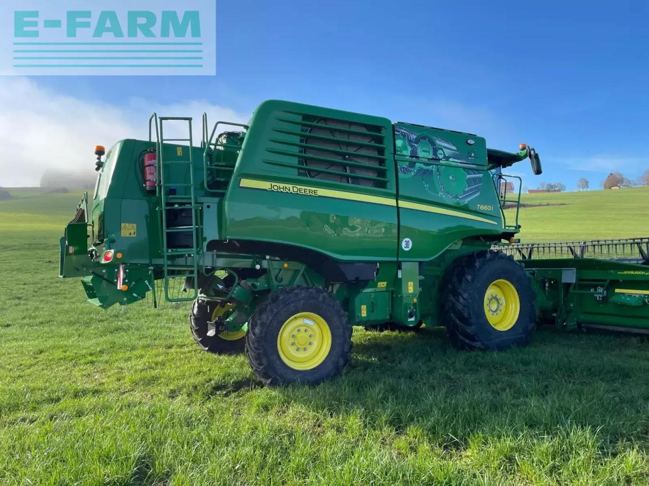 John Deere t 660i hm - Mähdrescher: das Bild 3 John Deere t 660i hm - Mähdrescher: das Bild 3