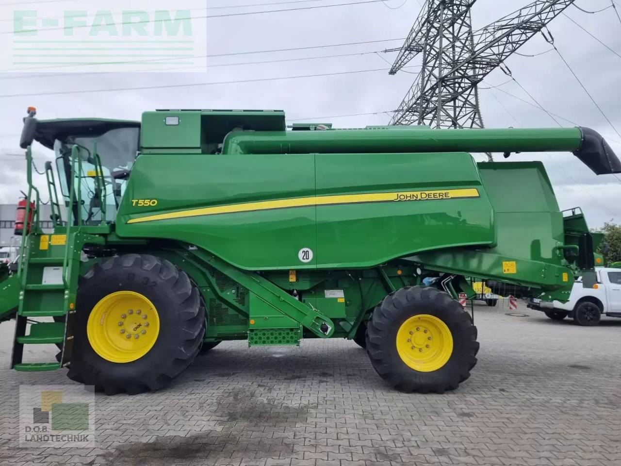 John Deere t550 - Mähdrescher: das Bild 4 John Deere t550 - Mähdrescher: das Bild 4
