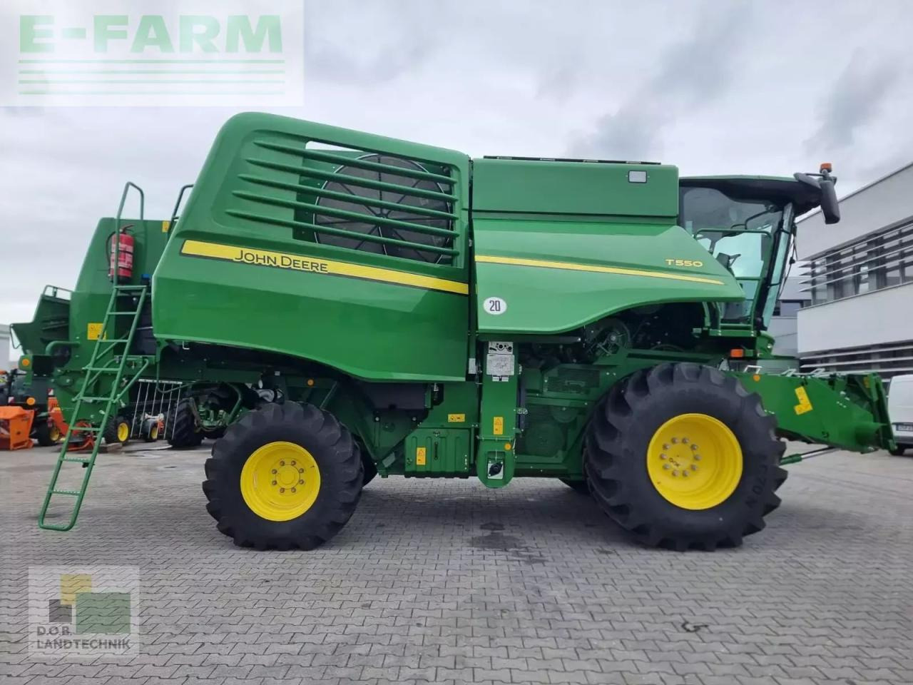 John Deere t550 - Mähdrescher: das Bild 5 John Deere t550 - Mähdrescher: das Bild 5