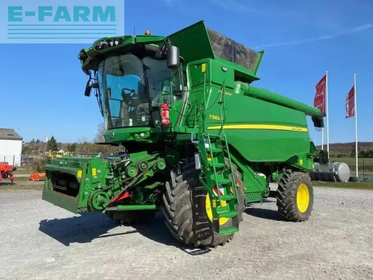 John Deere t560 hm - Mähdrescher: das Bild 1 John Deere t560 hm - Mähdrescher: das Bild 1