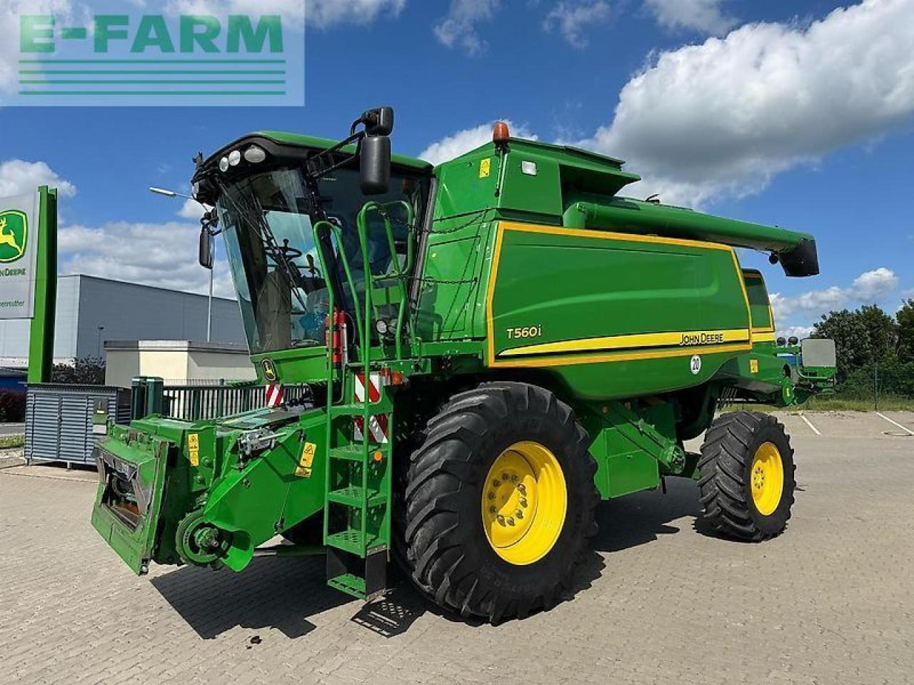 John Deere t560 hm - Mähdrescher: das Bild 1 John Deere t560 hm - Mähdrescher: das Bild 1