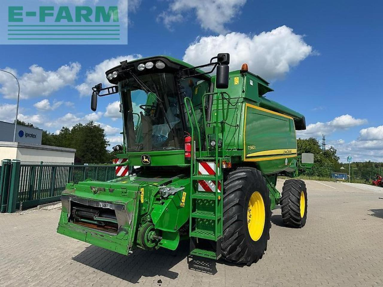 John Deere t560 hm - Mähdrescher: das Bild 2 John Deere t560 hm - Mähdrescher: das Bild 2