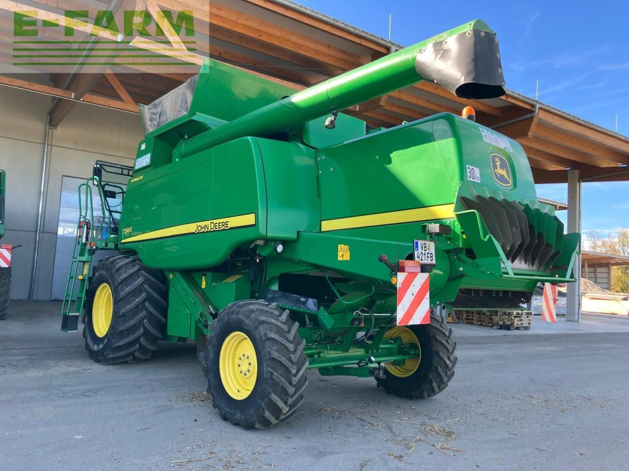 Mähdrescher John Deere t560hm: das Bild 16