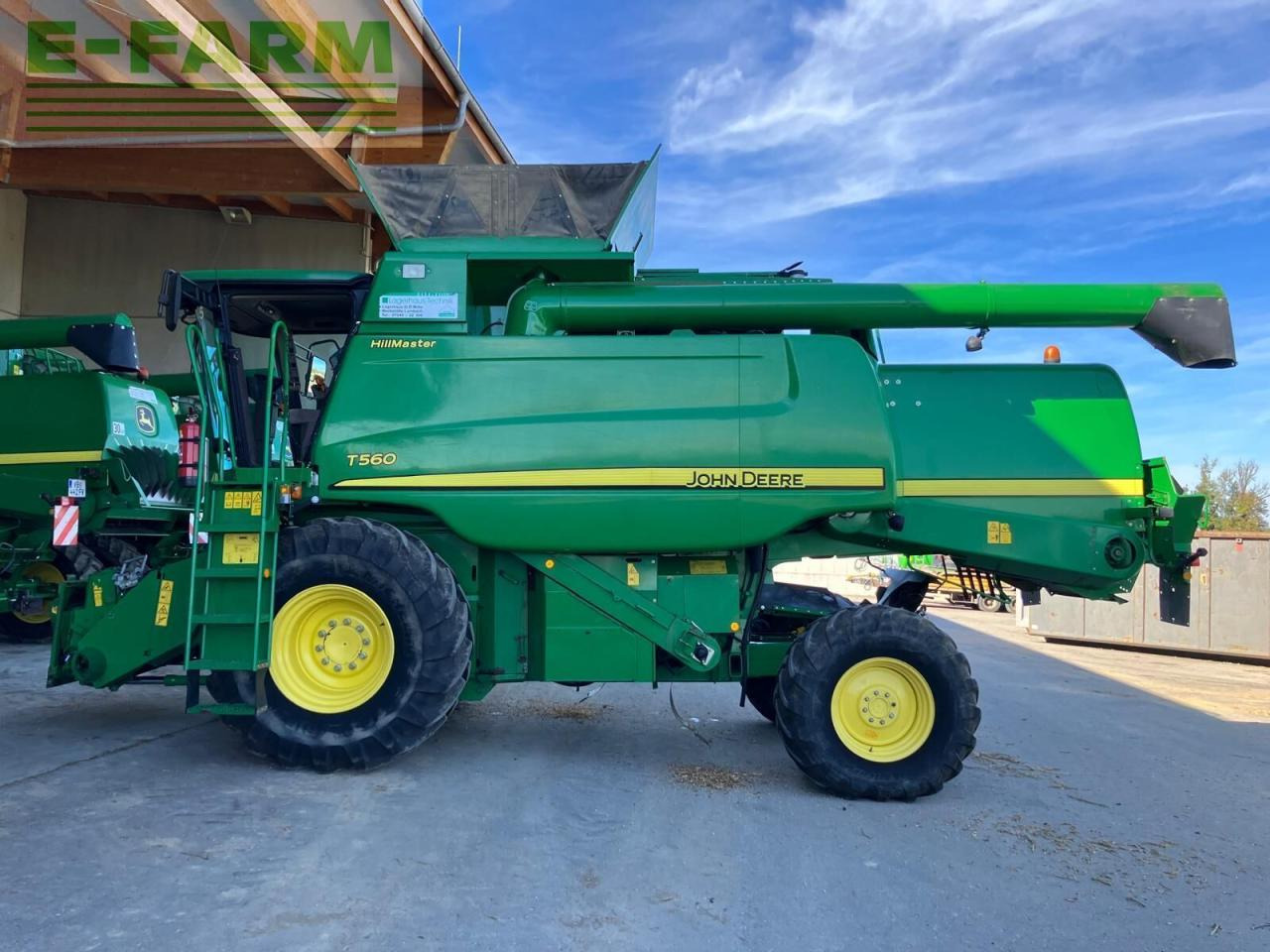 Mähdrescher John Deere t560hm: das Bild 6