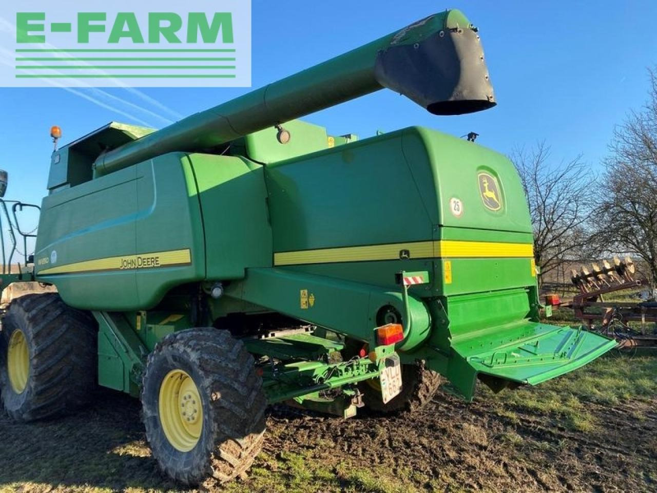 Mähdrescher John Deere w650: das Bild 7