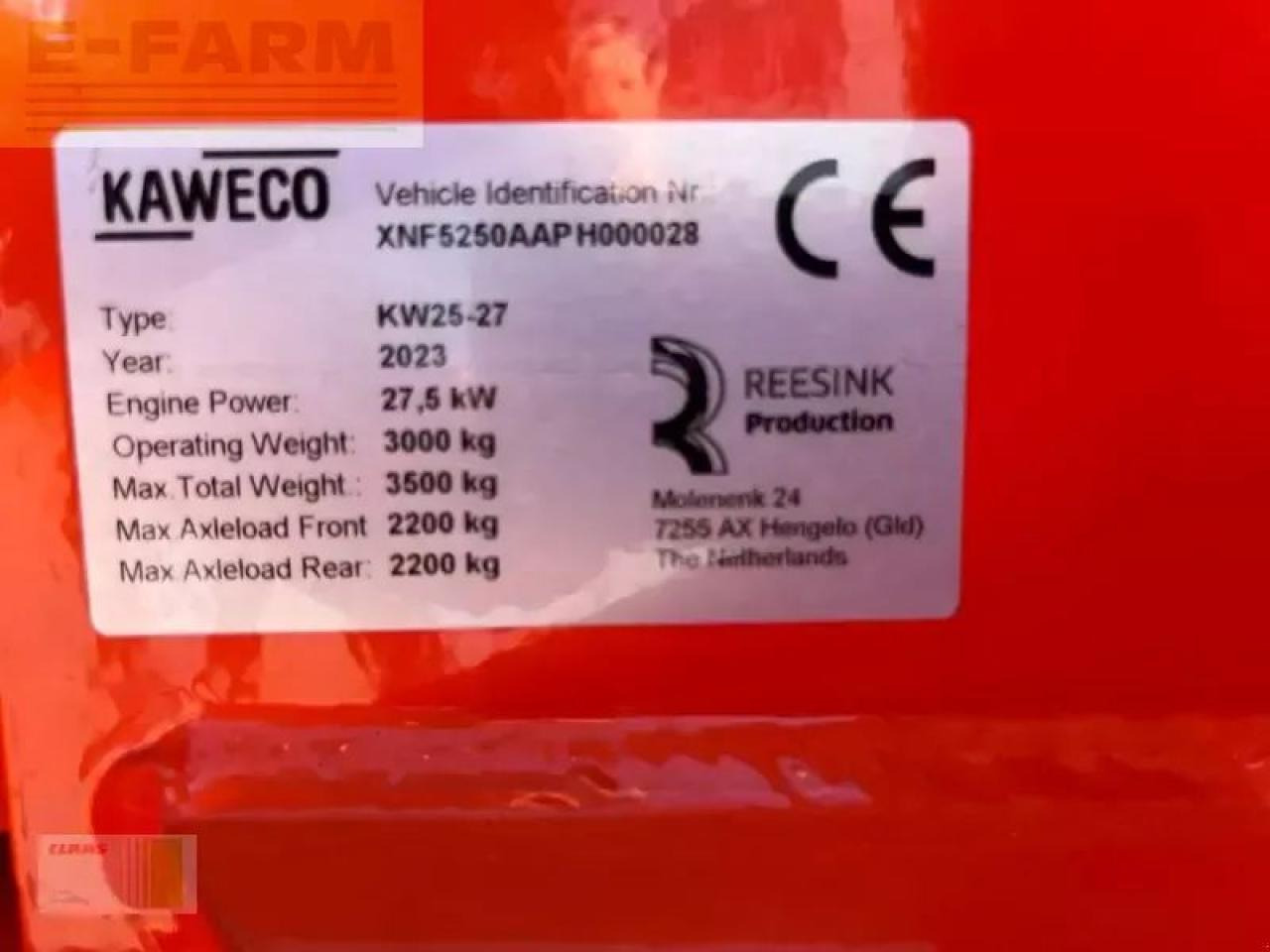 Kaweco kw25-27 farmer - Radlader: das Bild 5 Kaweco kw25-27 farmer - Radlader: das Bild 5