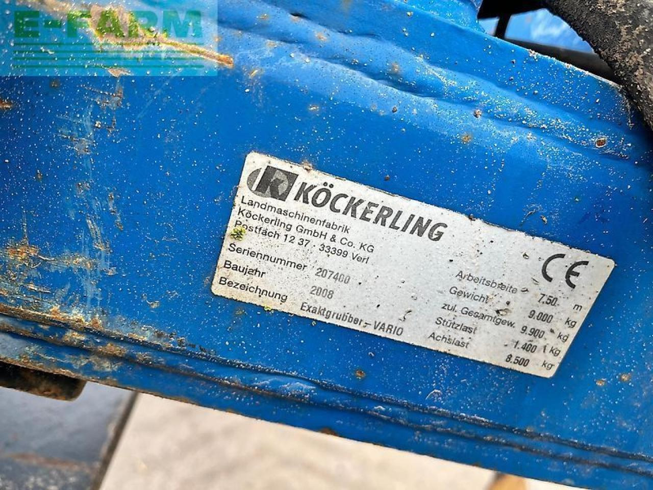 Köckerling vario 750 - Grubber: das Bild 4 Köckerling vario 750 - Grubber: das Bild 4