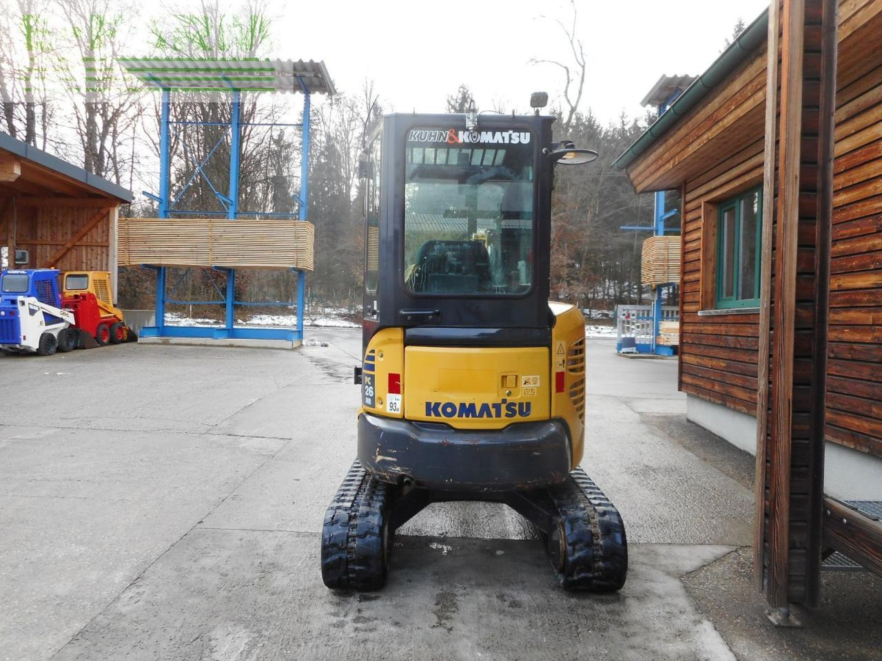 Komatsu pc 26mr-3 ( 2.710kg ) mit powertilt - Minibagger: das Bild 3 Komatsu pc 26mr-3 ( 2.710kg ) mit powertilt - Minibagger: das Bild 3