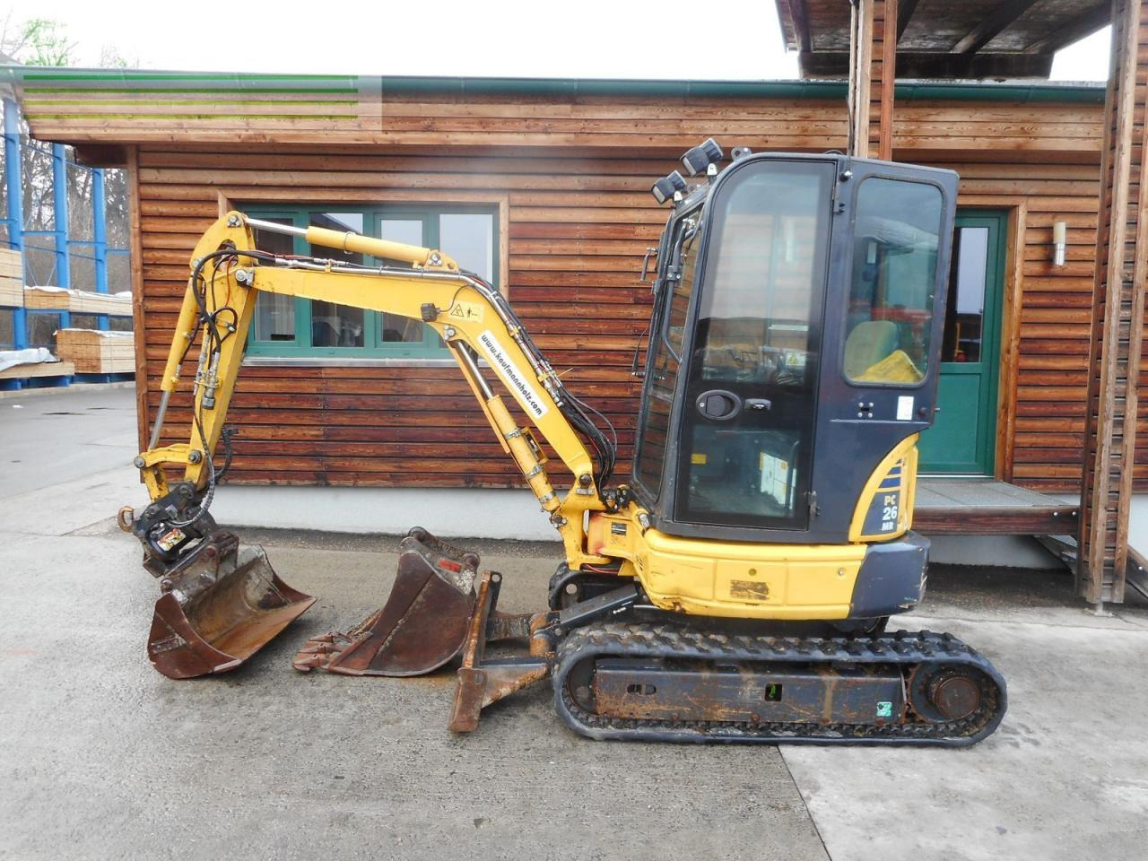 Komatsu pc 26mr-3 ( 2.710kg ) mit powertilt - Minibagger: das Bild 1 Komatsu pc 26mr-3 ( 2.710kg ) mit powertilt - Minibagger: das Bild 1