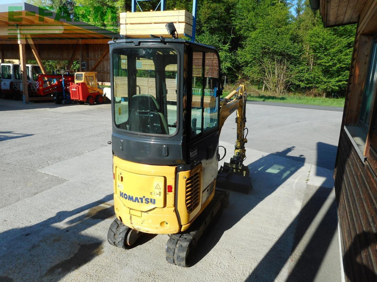 Komatsu pc16r ( 1.770kg ) powertilt !! - Minibagger: das Bild 4 Komatsu pc16r ( 1.770kg ) powertilt !! - Minibagger: das Bild 4