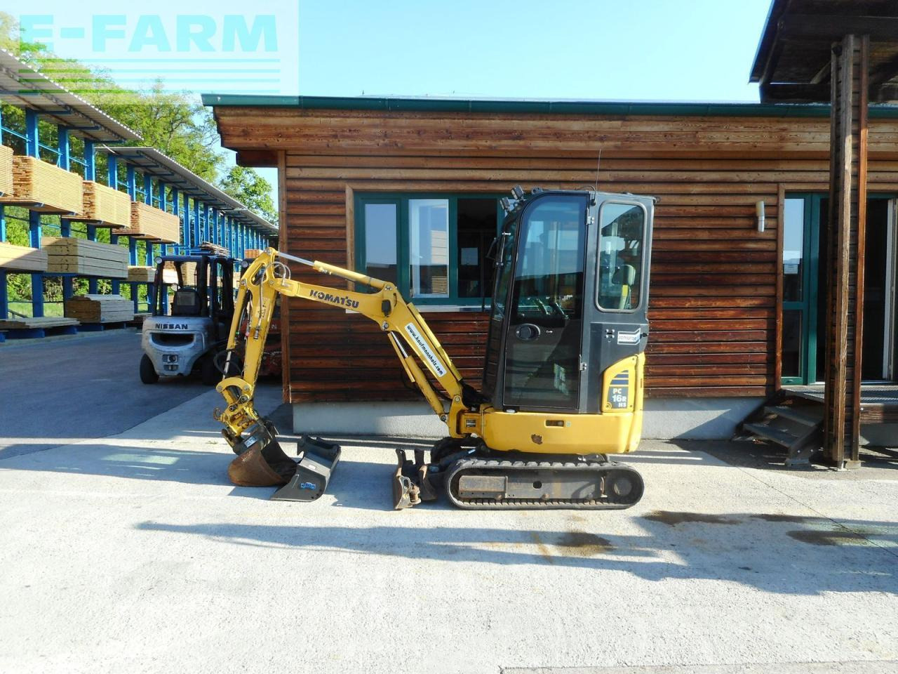 Komatsu pc16r ( 1.770kg ) powertilt !! - Minibagger: das Bild 1 Komatsu pc16r ( 1.770kg ) powertilt !! - Minibagger: das Bild 1
