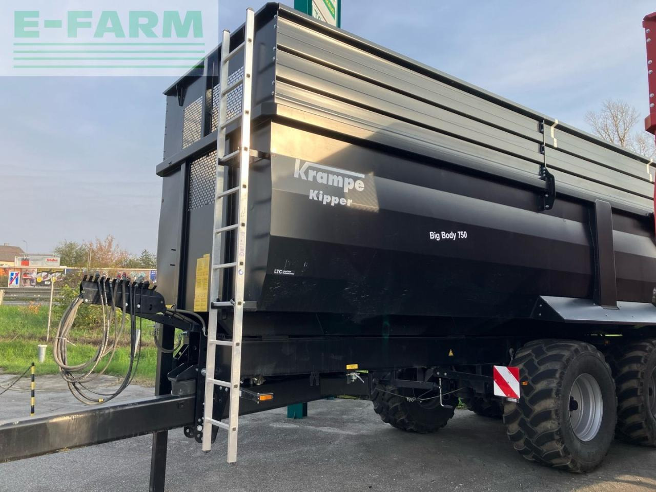 Krampe BigBody 750 - Landwirtschaftlicher Kipper: das Bild 2 Krampe BigBody 750 - Landwirtschaftlicher Kipper: das Bild 2