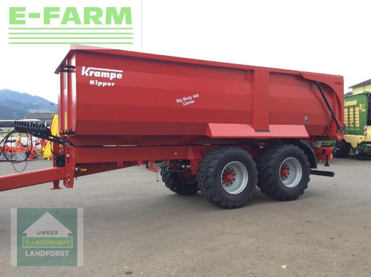 Landwirtschaftlicher Kipper Krampe big body 640: das Bild 6
