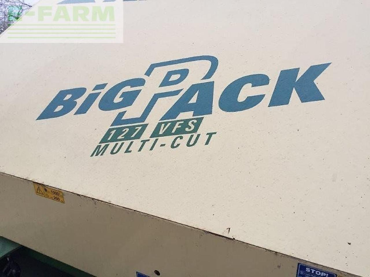 Krone 127 vfs multi cut - Packenpresse: das Bild 3 Krone 127 vfs multi cut - Packenpresse: das Bild 3