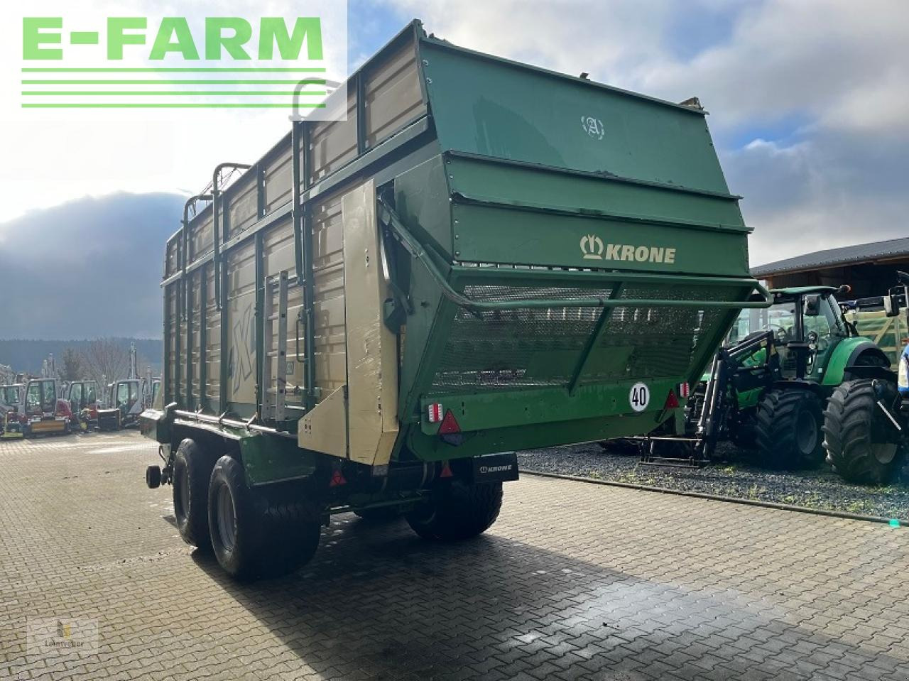 Krone 4 xl gd - Ladewagen: das Bild 4 Krone 4 xl gd - Ladewagen: das Bild 4