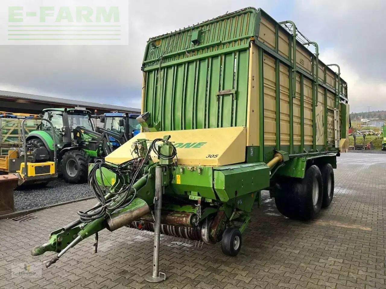 Krone 4 xl gd - Ladewagen: das Bild 2 Krone 4 xl gd - Ladewagen: das Bild 2