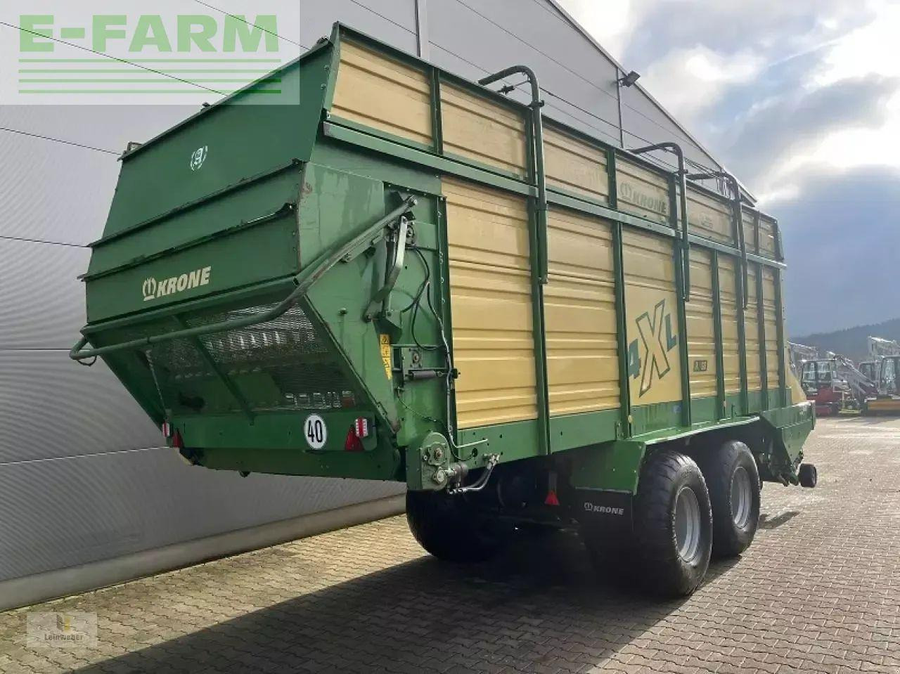 Krone 4 xl gd - Ladewagen: das Bild 3 Krone 4 xl gd - Ladewagen: das Bild 3