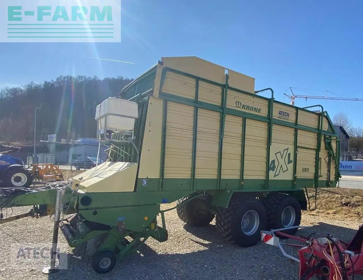 Krone 4xl / r-gl - Ladewagen: das Bild 3 Krone 4xl / r-gl - Ladewagen: das Bild 3