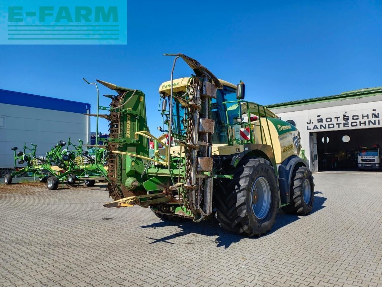 Krone big x 580 + easy flow 300s + easy collect 600-2 - Feldhäcksler: das Bild 4 Krone big x 580 + easy flow 300s + easy collect 600-2 - Feldhäcksler: das Bild 4