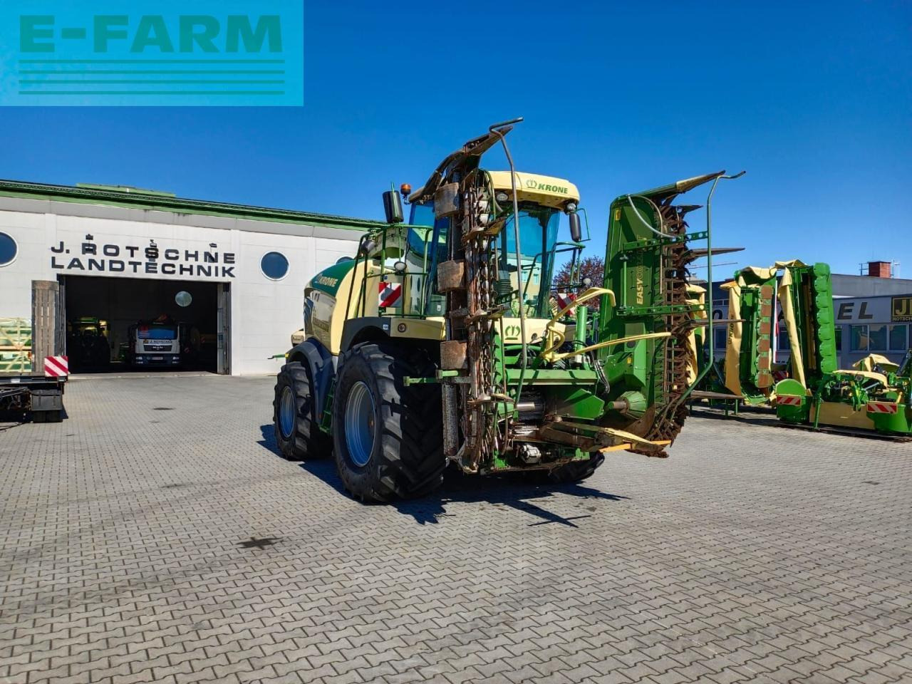 Krone big x 580 + easy flow 300s + easy collect 600-2 - Feldhäcksler: das Bild 2 Krone big x 580 + easy flow 300s + easy collect 600-2 - Feldhäcksler: das Bild 2