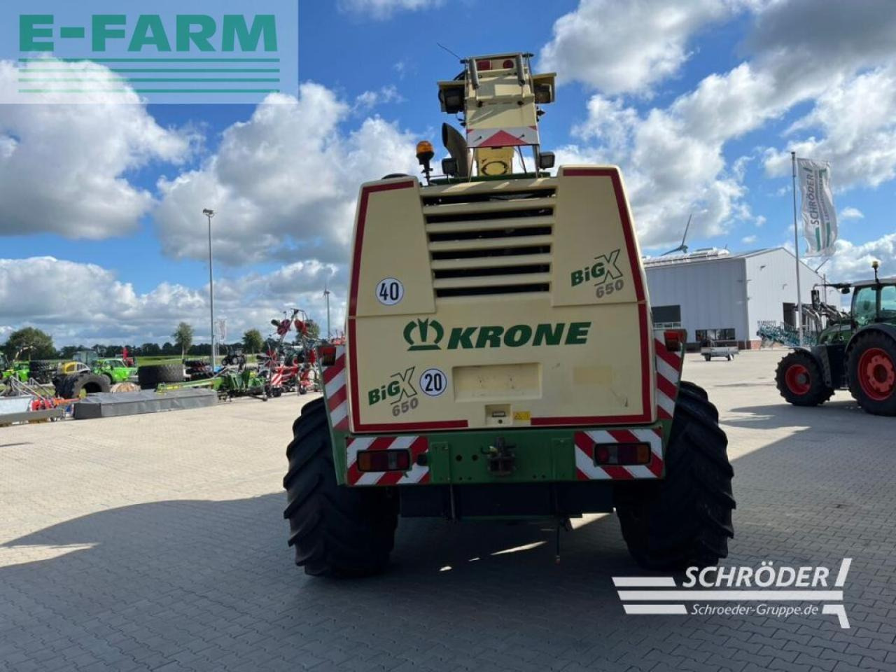 Krone big x 650 - Feldhäcksler: das Bild 4 Krone big x 650 - Feldhäcksler: das Bild 4