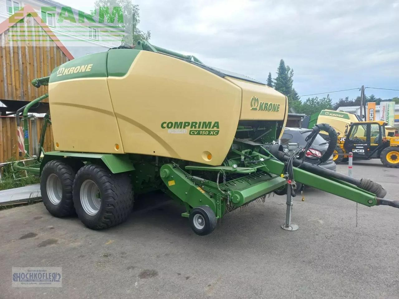Krone cv 150 xc - Packenpresse: das Bild 1 Krone cv 150 xc - Packenpresse: das Bild 1