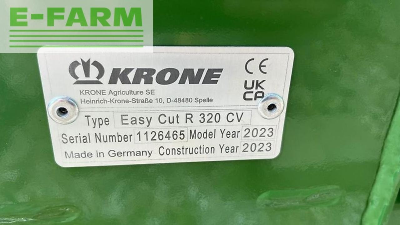 Krone easycut r 320 cv - Mähwerk: das Bild 5 Krone easycut r 320 cv - Mähwerk: das Bild 5