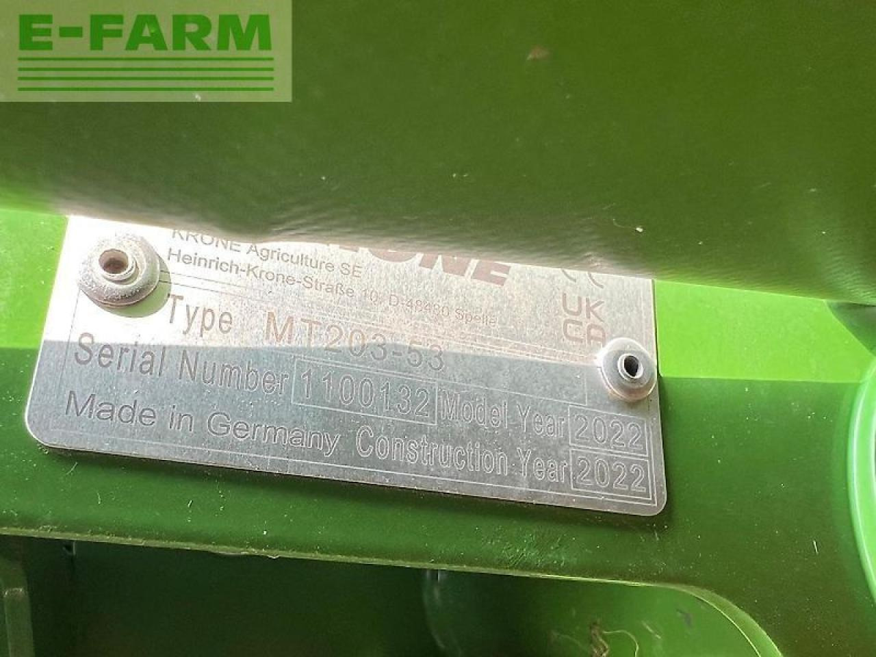 Krone ec f 400 cv fold - Mähwerk: das Bild 4 Krone ec f 400 cv fold - Mähwerk: das Bild 4