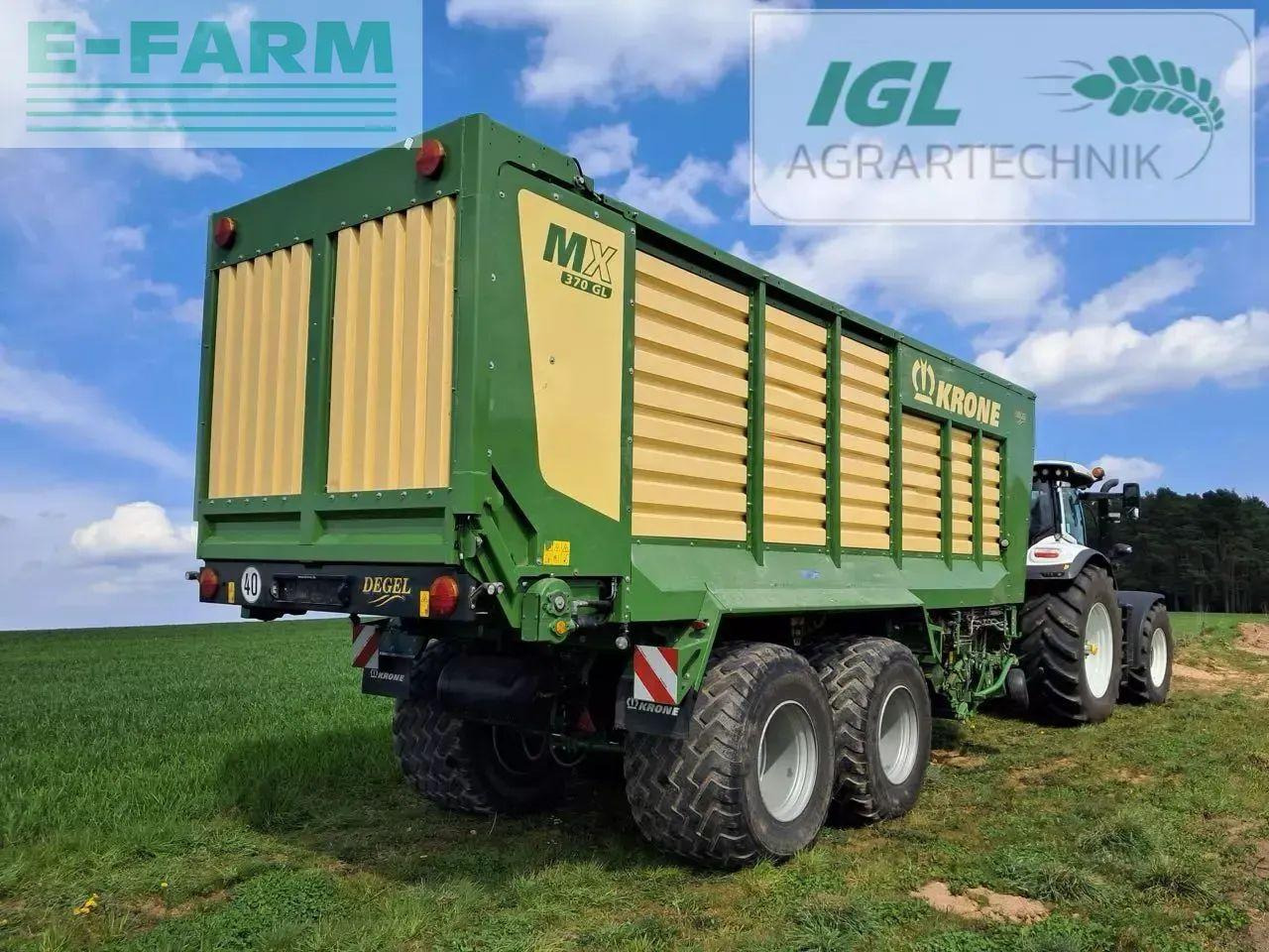 Krone mx 370 gl - Ladewagen: das Bild 2 Krone mx 370 gl - Ladewagen: das Bild 2