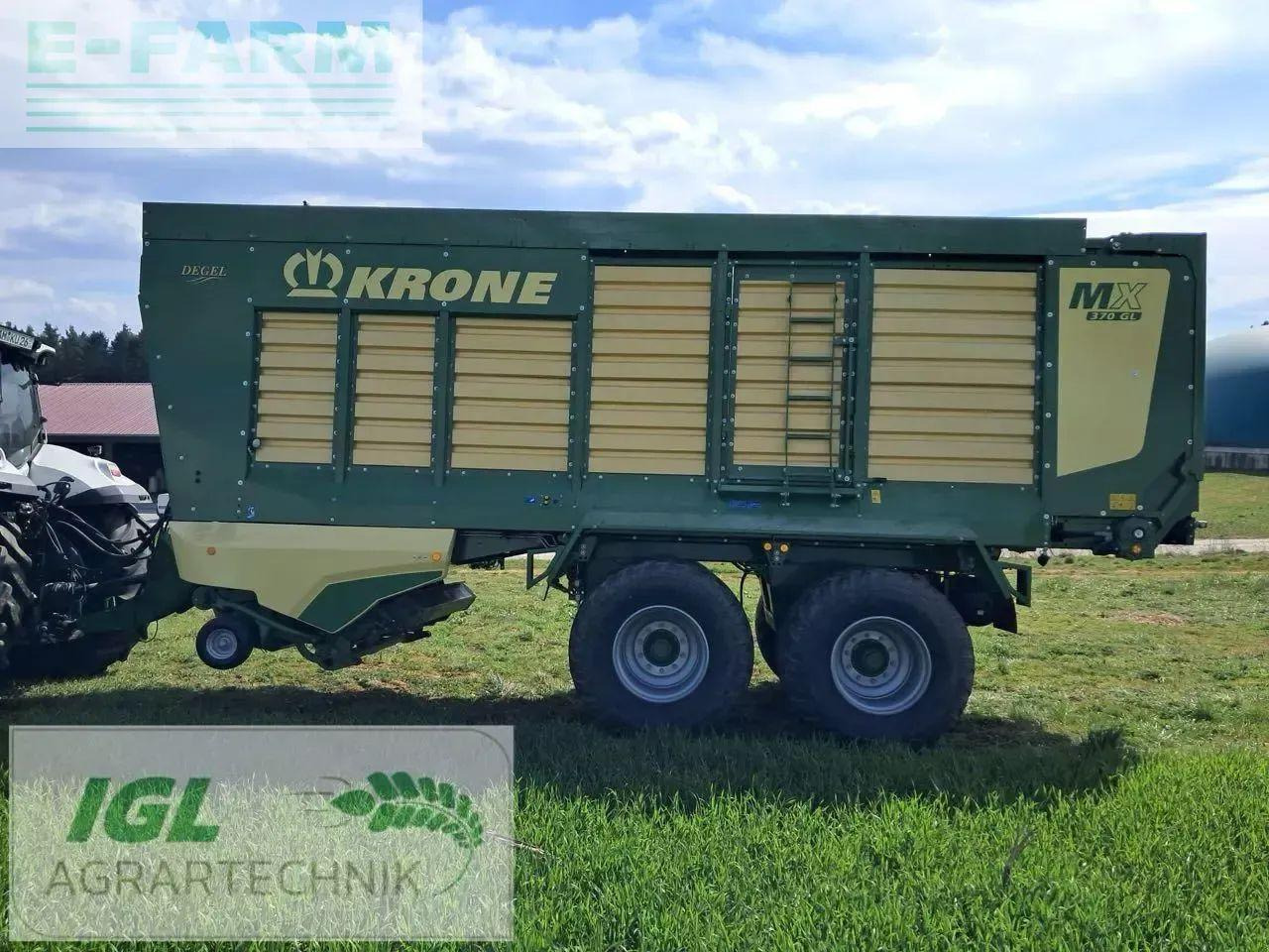 Krone mx 370 gl - Ladewagen: das Bild 3 Krone mx 370 gl - Ladewagen: das Bild 3