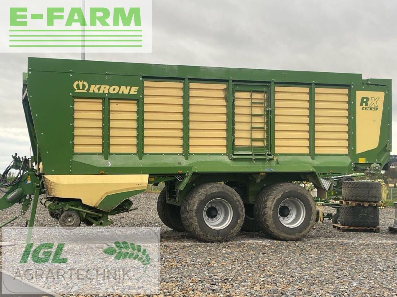 Krone rx 400 gl tt301-20 - Ladewagen: das Bild 2 Krone rx 400 gl tt301-20 - Ladewagen: das Bild 2