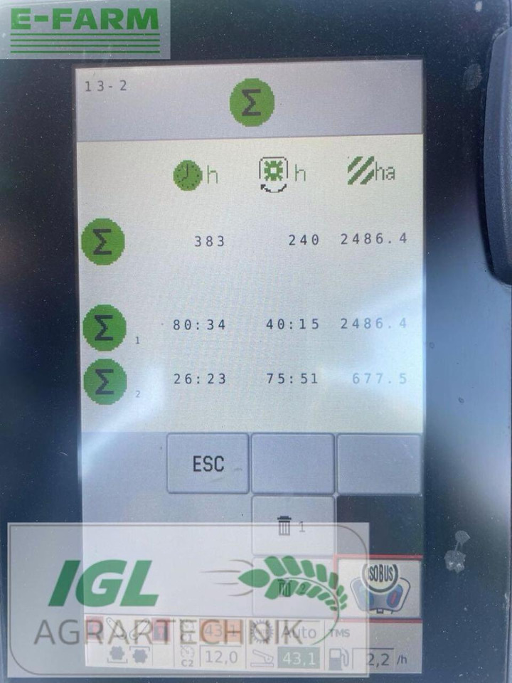 Heuwender/ Wenderechen Krone swadro tc 1370: das Bild 8