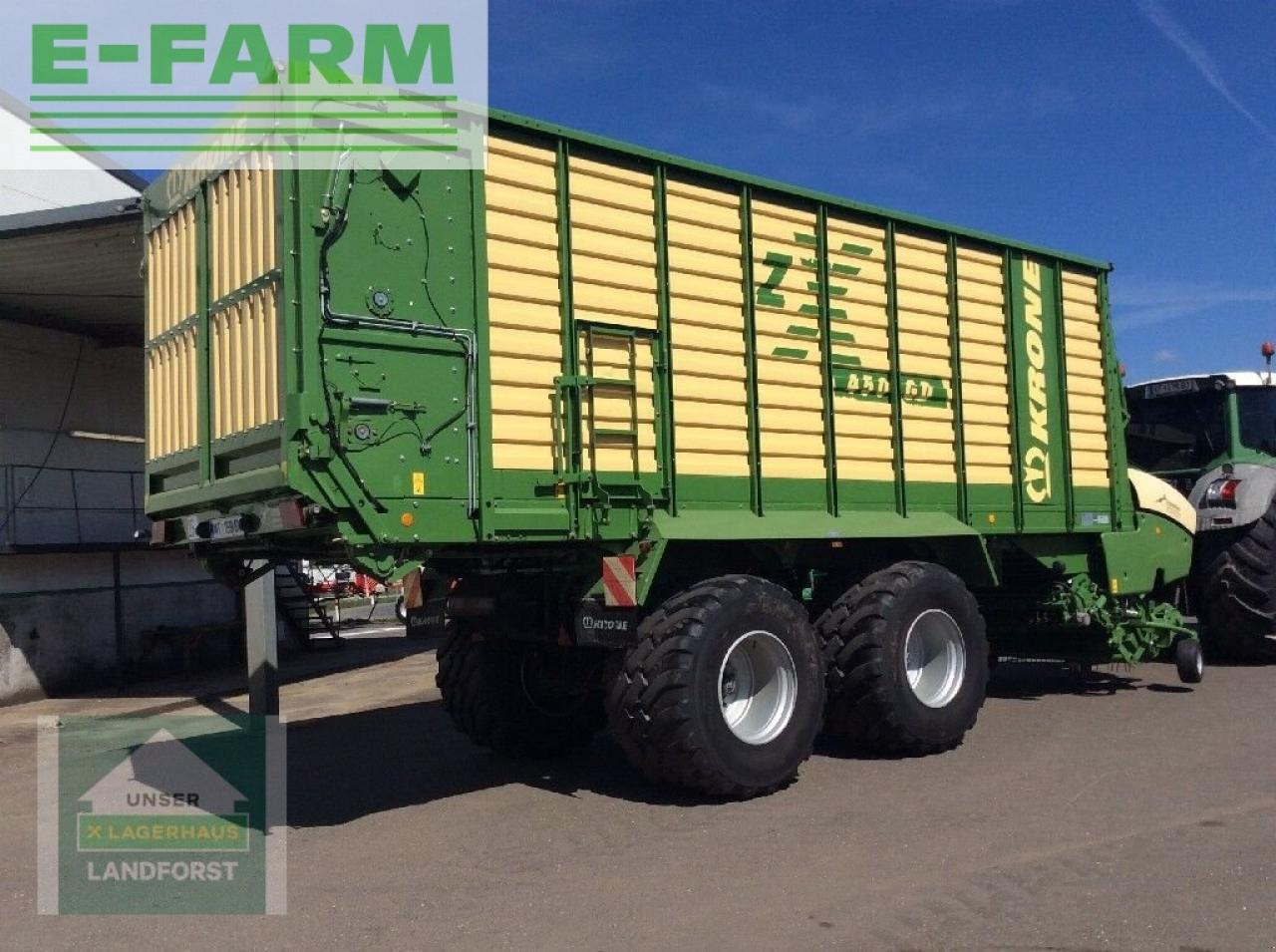 Krone zx 450 gd - Ladewagen: das Bild 3 Krone zx 450 gd - Ladewagen: das Bild 3