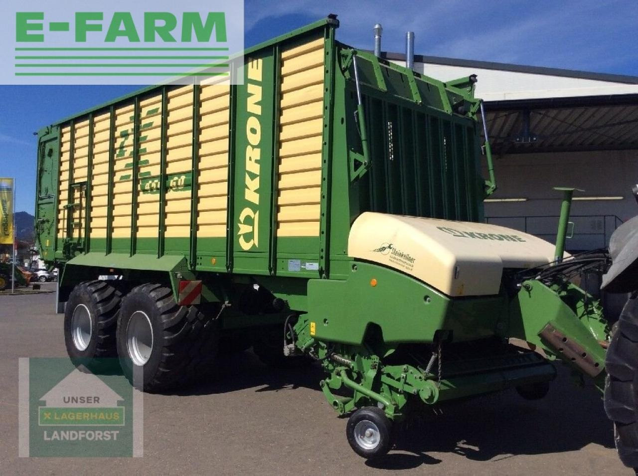 Krone zx 450 gd - Ladewagen: das Bild 1 Krone zx 450 gd - Ladewagen: das Bild 1
