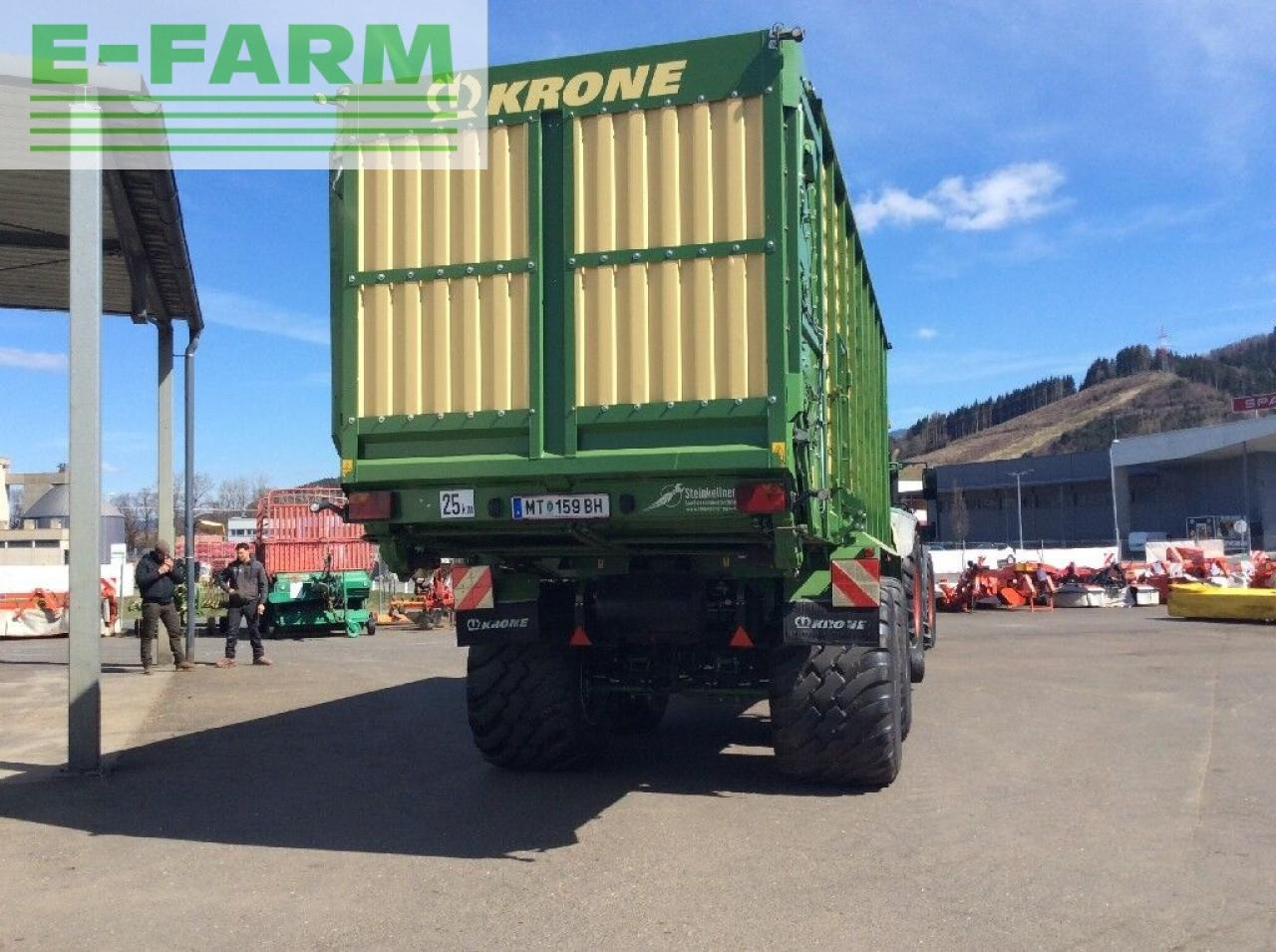 Krone zx 450 gd - Landwirtschaftlicher Kipper: das Bild 4 Krone zx 450 gd - Landwirtschaftlicher Kipper: das Bild 4