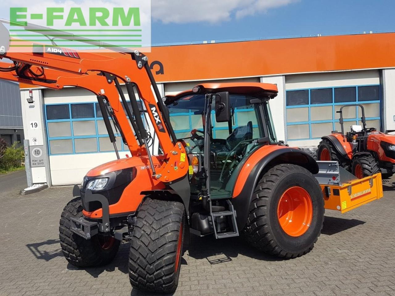 Traktor Kubota m4073 cab: das Bild 8