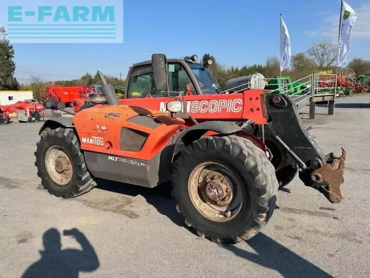 Manitou mlt 741 120 - Teleskoplader: das Bild 3 Manitou mlt 741 120 - Teleskoplader: das Bild 3