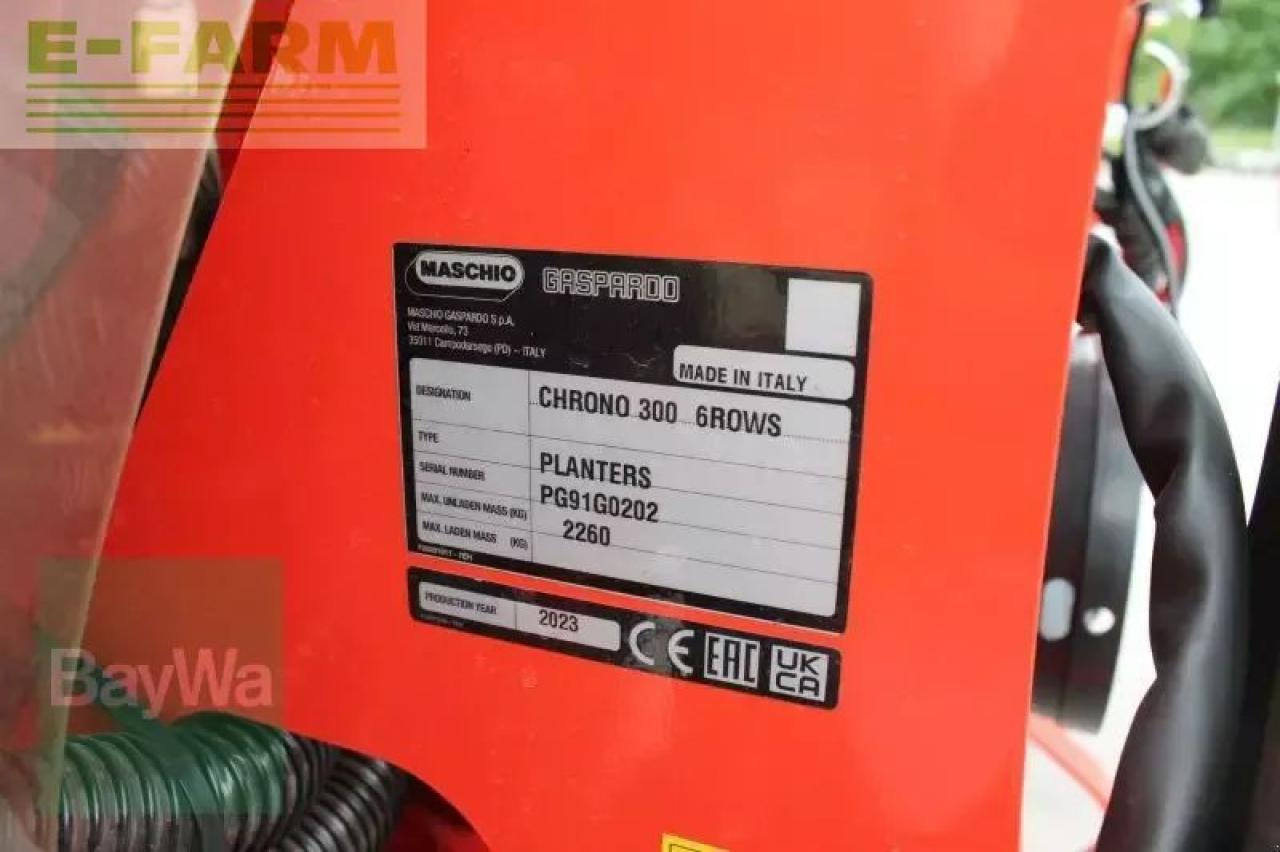 Einzelkornsämaschine Maschio chrono 306: das Bild 9